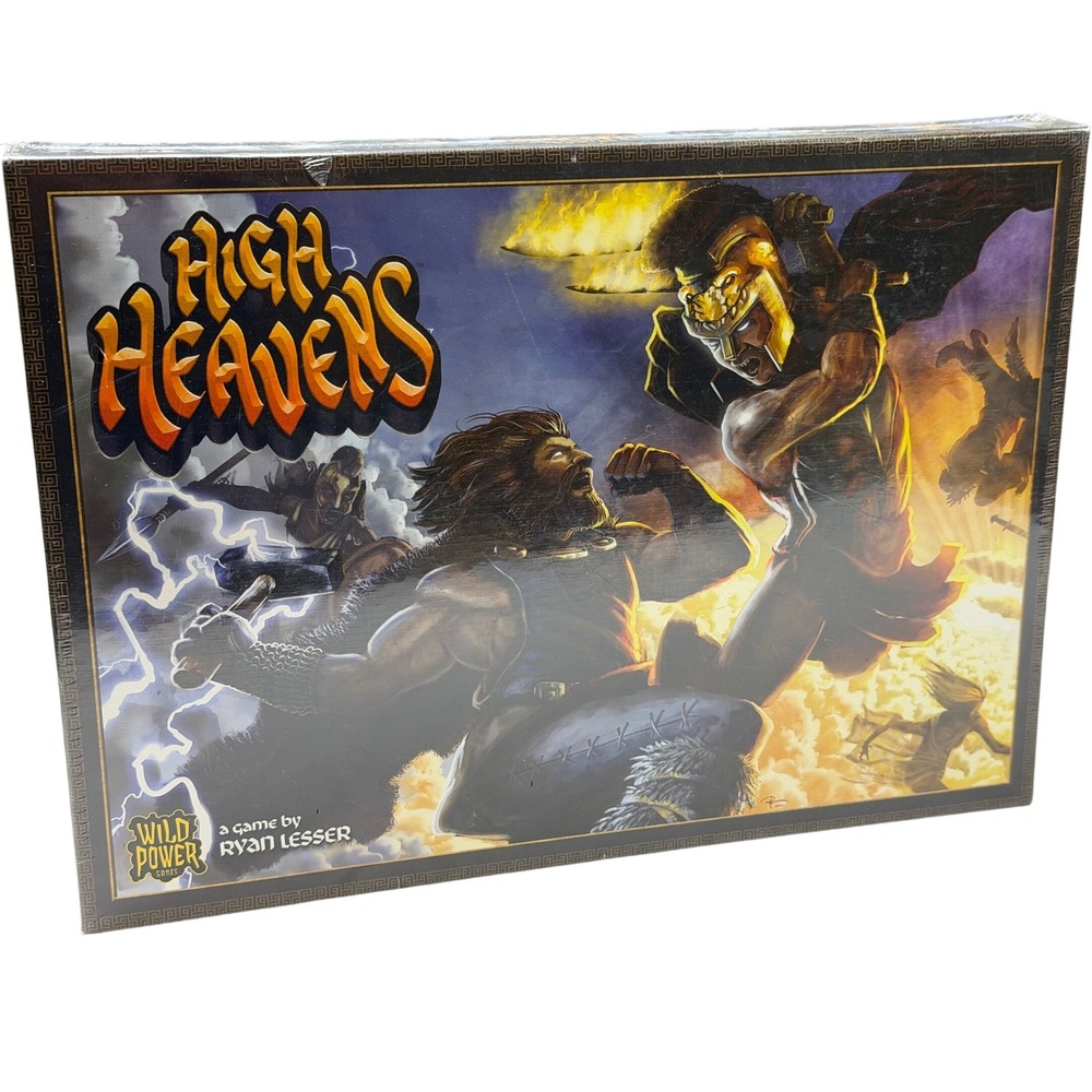 New Sealed High Heavens Board Game Wild Power Games Norse Greek Mythology RARE